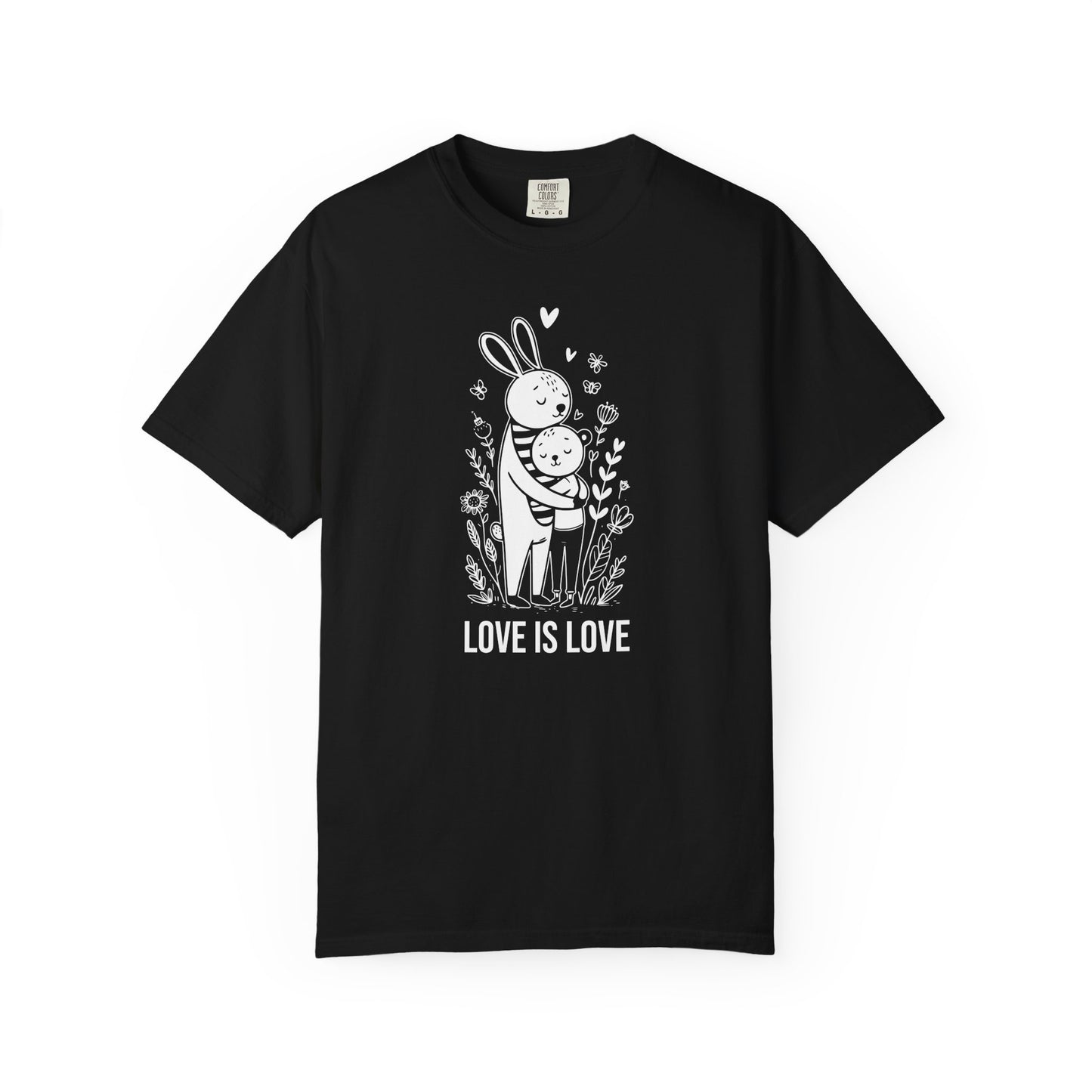 Love Is Love T-Shirt — Cute Unlimited Universal Love Illustration Tee