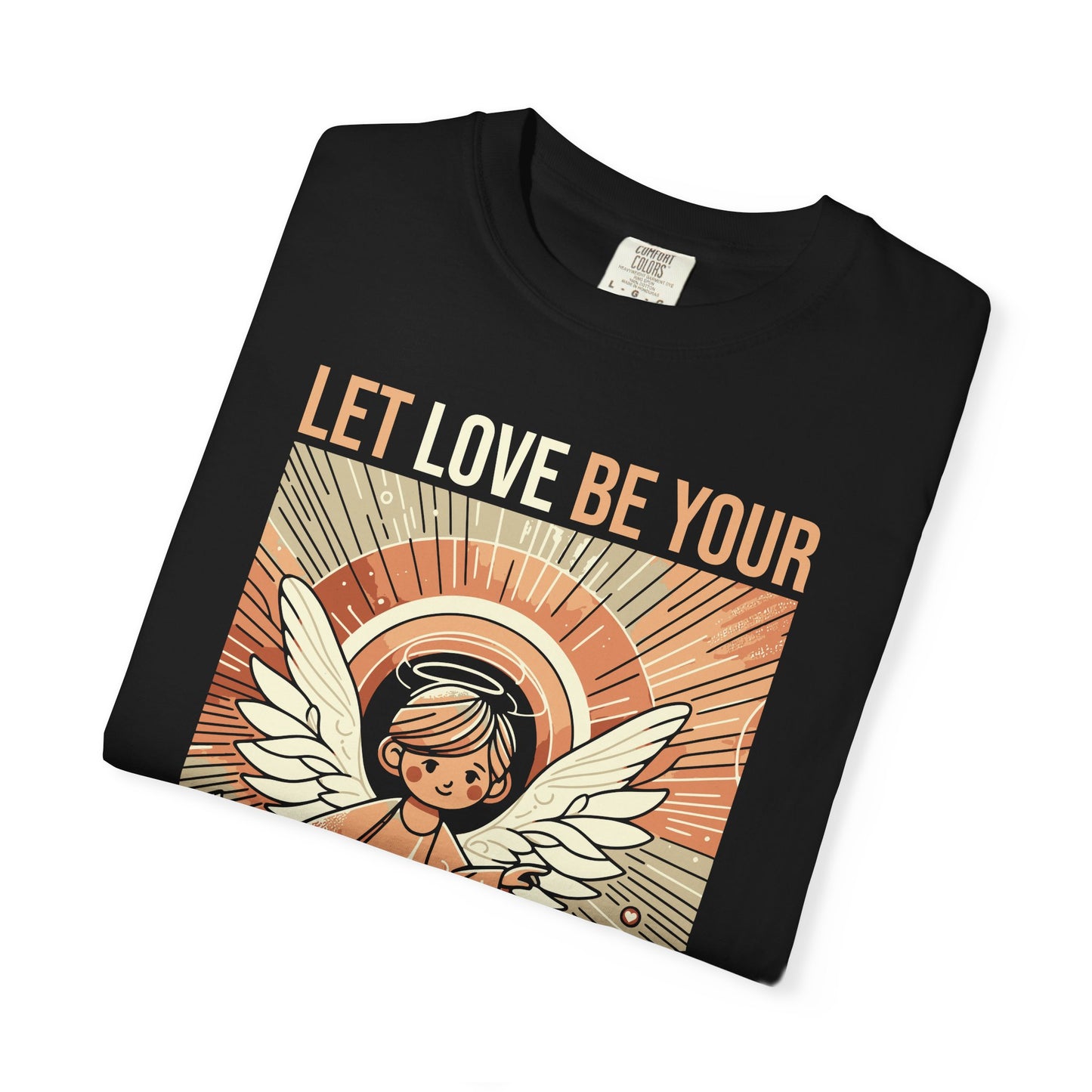 Let Love Be Your Guiding Light T-Shirt — Angelic Inspirational Graphic Tee