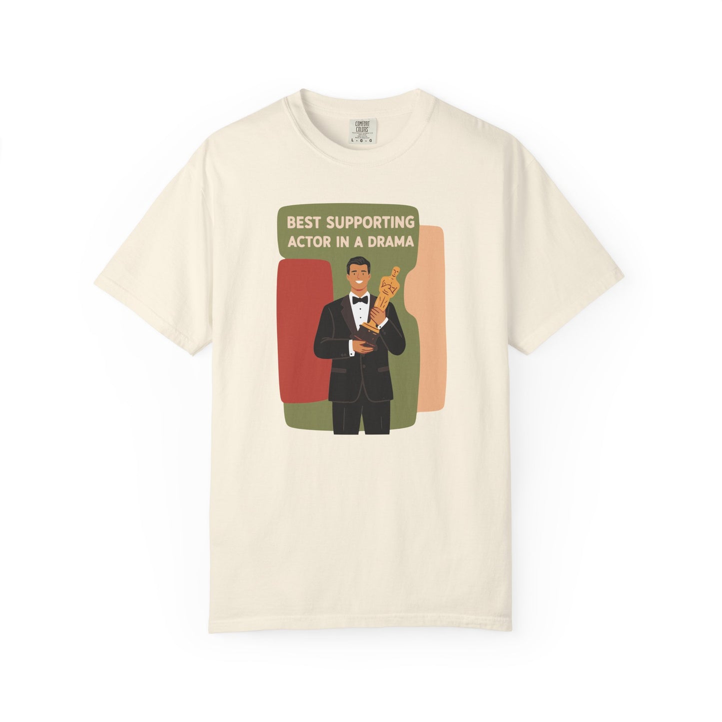 "Best Supporting Actor in a Drama" Couples Tee — Funny Award Winner Graphic T-Shirt