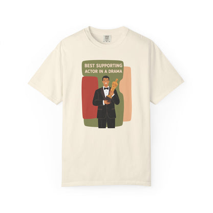 "Best Supporting Actor in a Drama" Couples Tee — Funny Award Winner Graphic T-Shirt