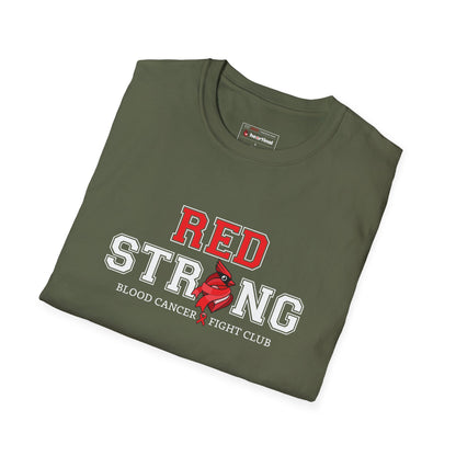 Red Strong T-Shirt — Blood Cancer Fight Club Awareness Tee