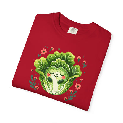 Lettuce Sleep Quietly T-Shirt — Cute Sleeping Lettuce Graphic Tee