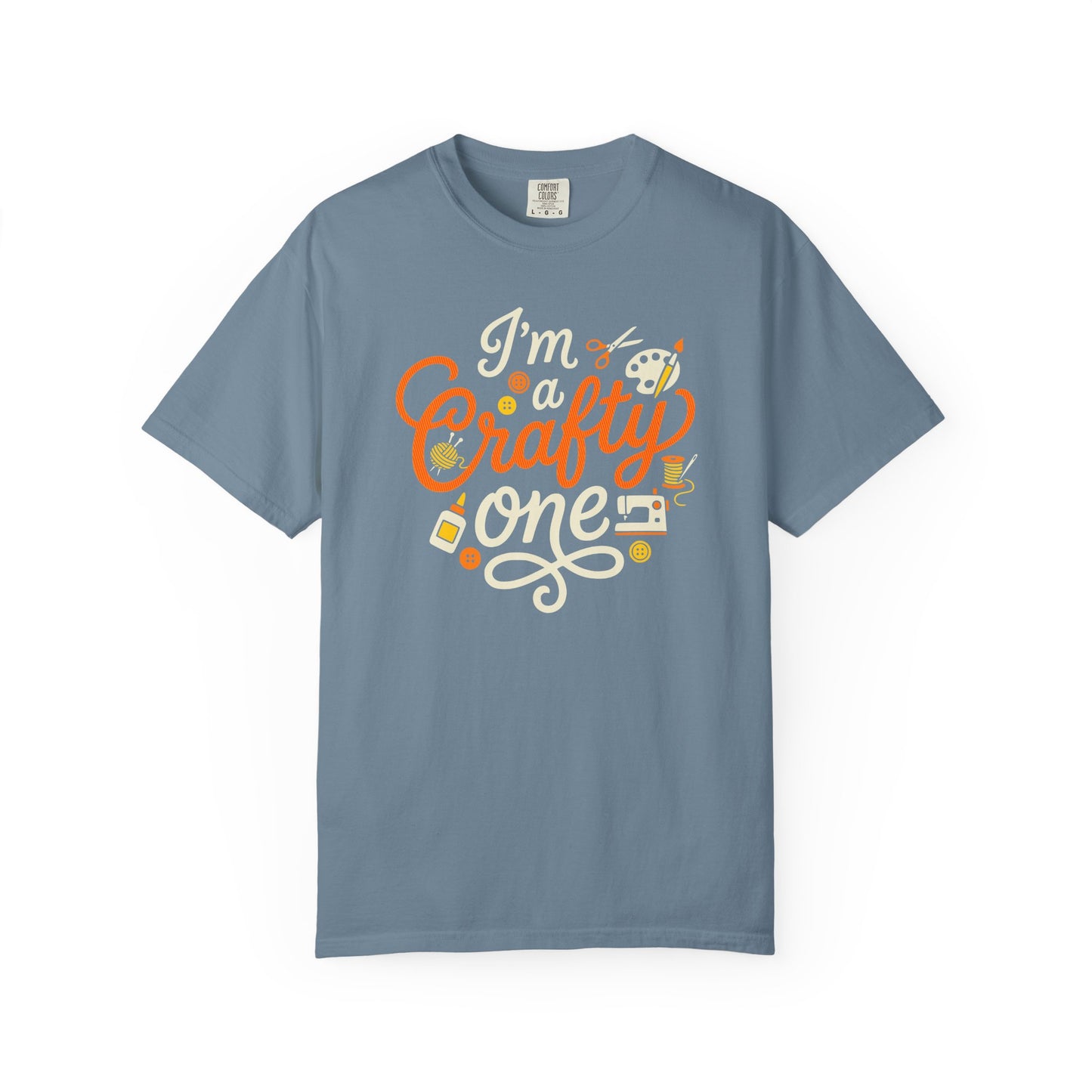 "I'm a Crafty One" T-Shirt —  Graphic Tee for Arts & Crafts Enthusiasts