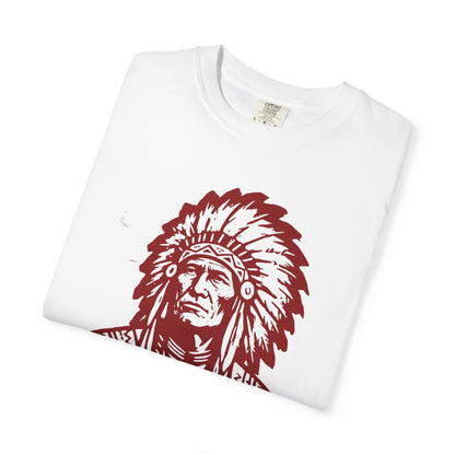 Revolution Graphic T-Shirt - Native Chief First Nation Illustrated Tee