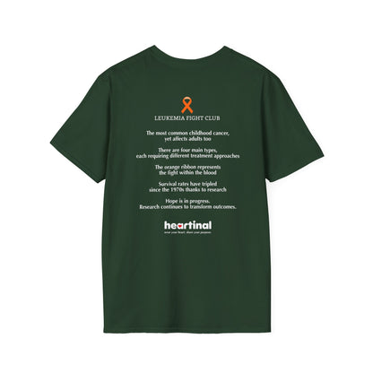 Orange Strong T-Shirt — Leukemia Cancer Fight Club Support Tee