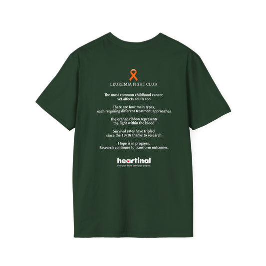 Orange Strong T-Shirt — Leukemia Cancer Fight Club Support Tee