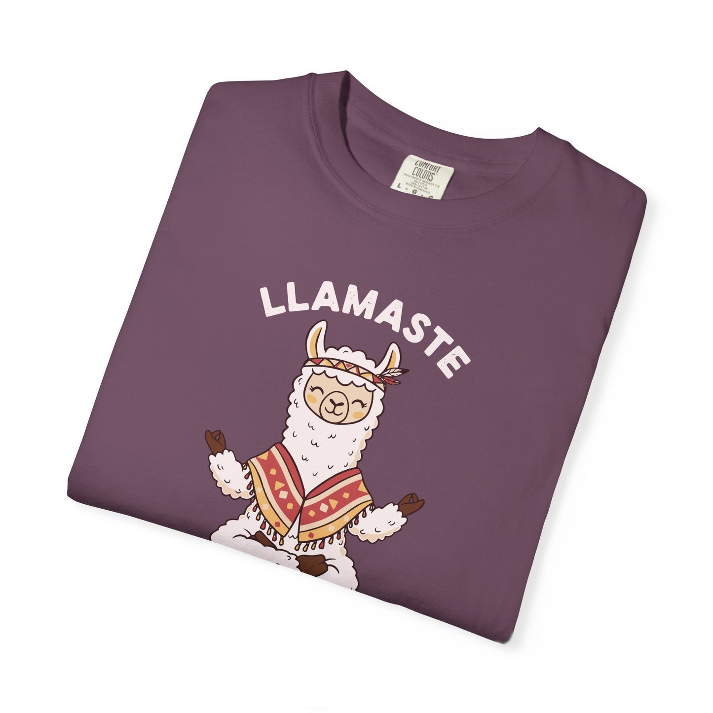 Llamaste Yoga Llama T-Shirt — Funny Meditation Unisex Tee