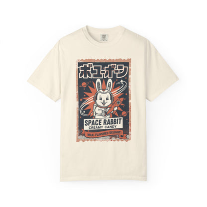 Space Rabbit T-Shirt — Retro Japanese Candy Graphic Tee