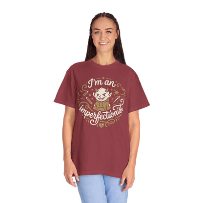 "I'm an Imperfectionist" Graphic T-Shirt — Retro Cute Self-Love Funny Imp Tee