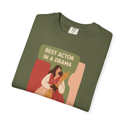 "Best Actor in a Drama" Couples Tee - Funny Unisex Award T-Shirt