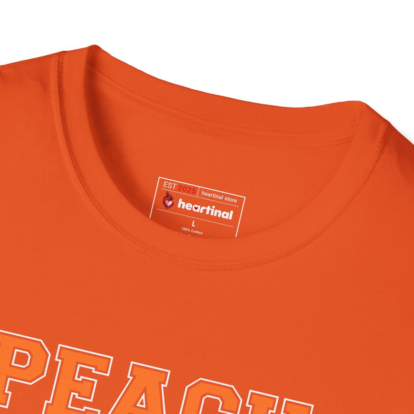 Peach Strong T-Shirt — Uterine Endometrial Cancer Fight Club Awareness Tee