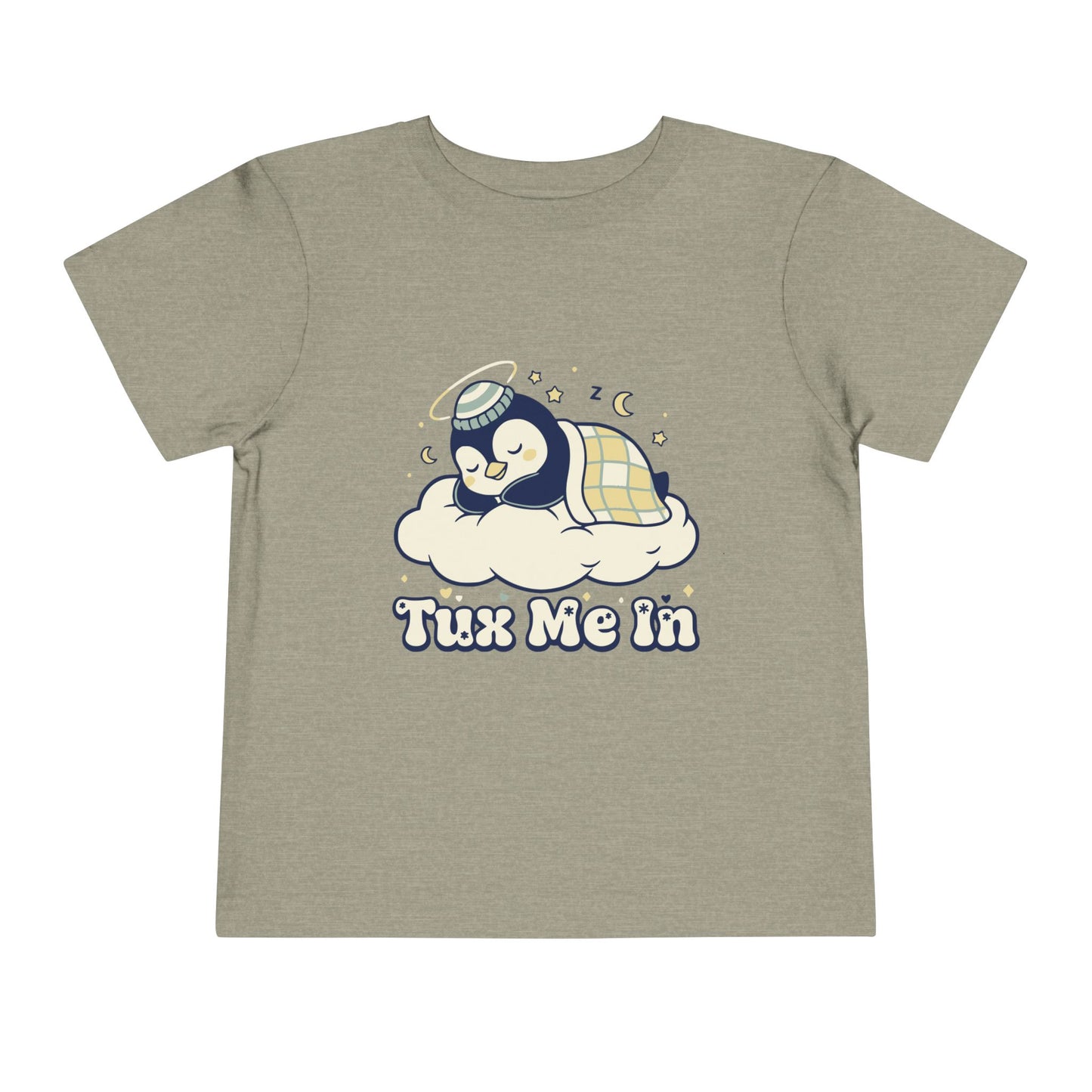 'Tux Me In' Toddler Tee —  Sleepy Penguin Short Sleeve Kids Shirt