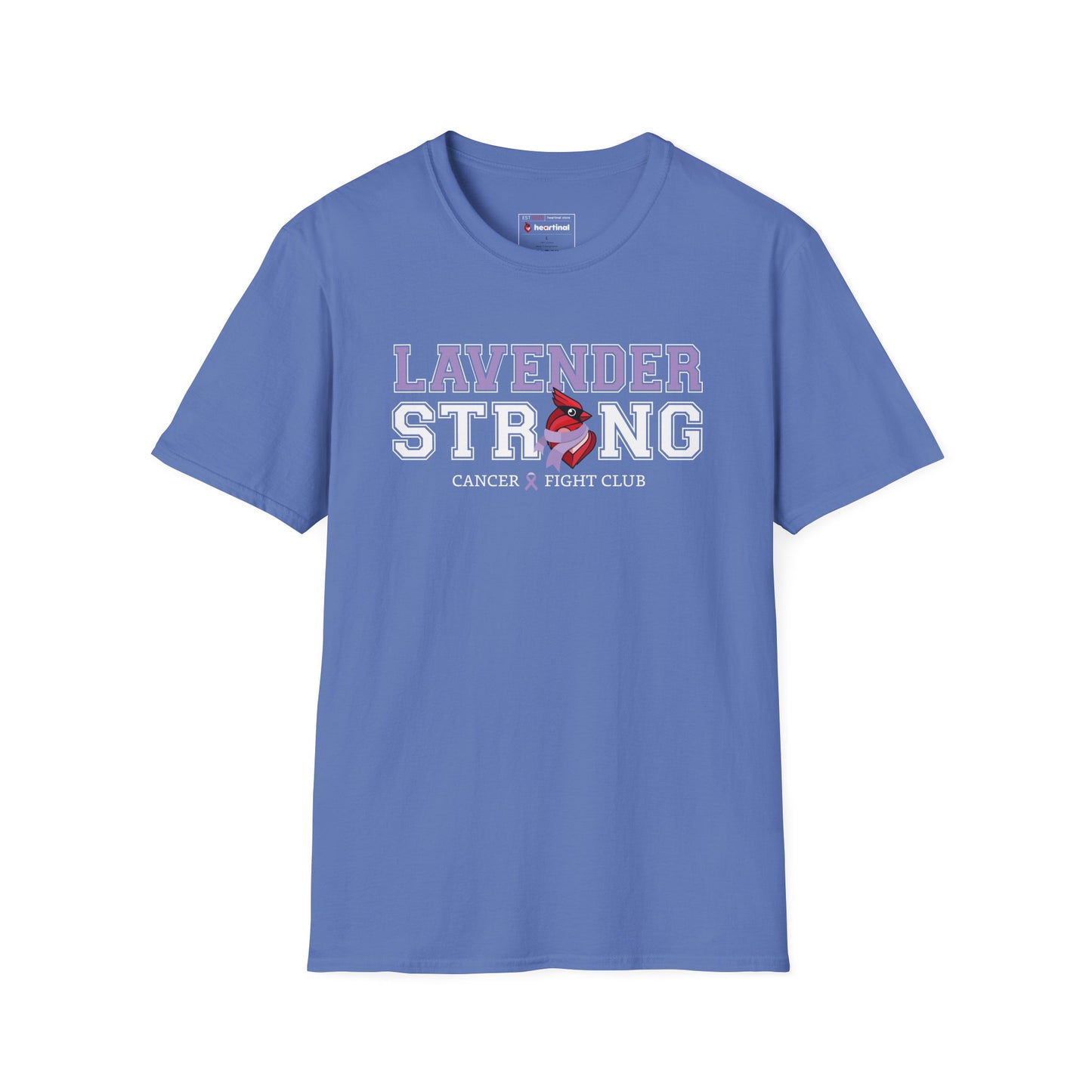 Lavender Strong T‑Shirt – Cancer Fight Club Awareness Tee
