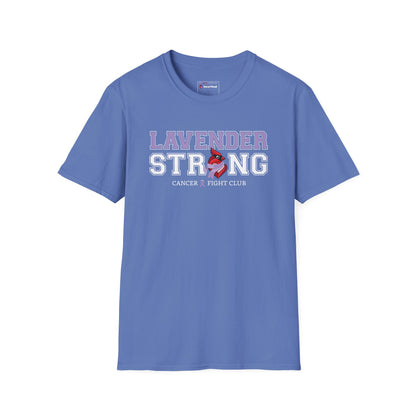 Lavender Strong T‑Shirt – Cancer Fight Club Awareness Tee