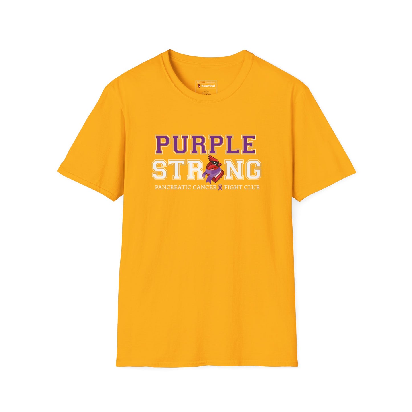 Purple Strong T-Shirt — Pancreatic Cancer Awareness Support Tee