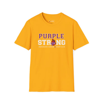 Purple Strong T-Shirt — Pancreatic Cancer Awareness Support Tee