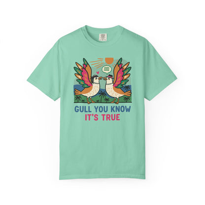 Gull You Know It's True T-Shirt - Funny Retro Seagull Tee