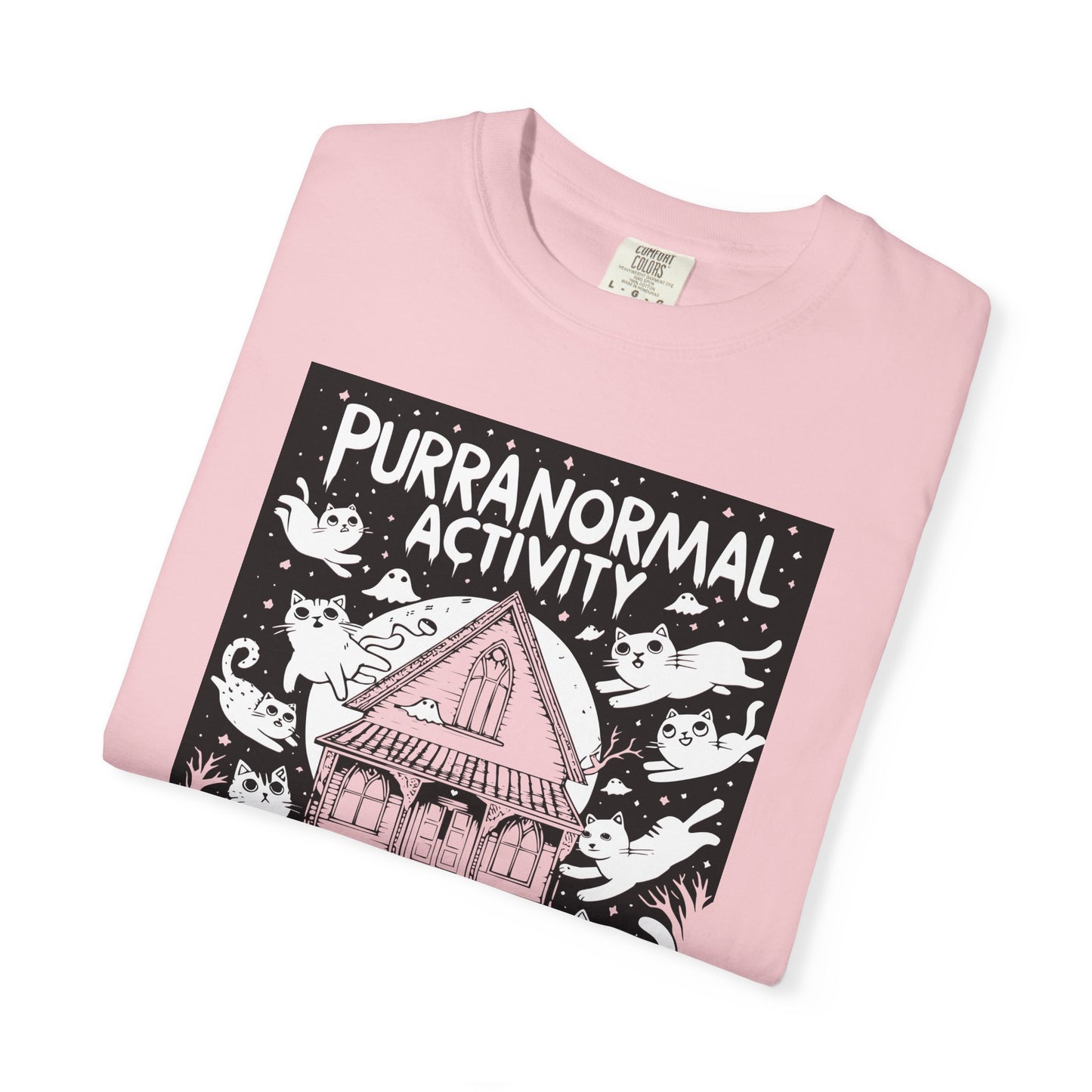 "Purranormal Activity" Cat T-Shirt — Spooky Paranormal Cat Lovers Graphic Tee