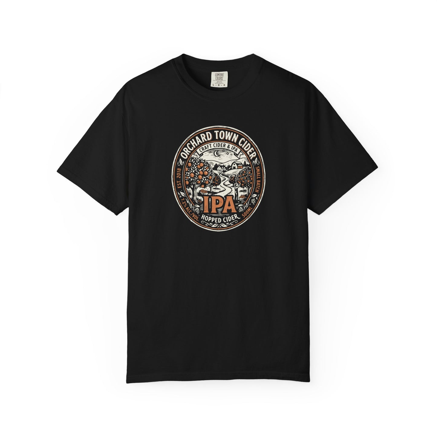 Orchard Town Cider IPA T-Shirt — Vintage Hopped Craft Beer Tee