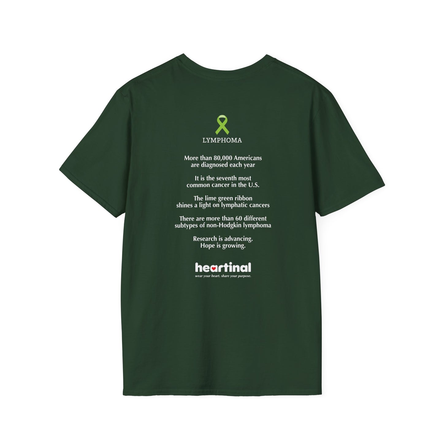 Lime Strong T-Shirt — Lymphoma Cancer Fight Club Awareness Tee