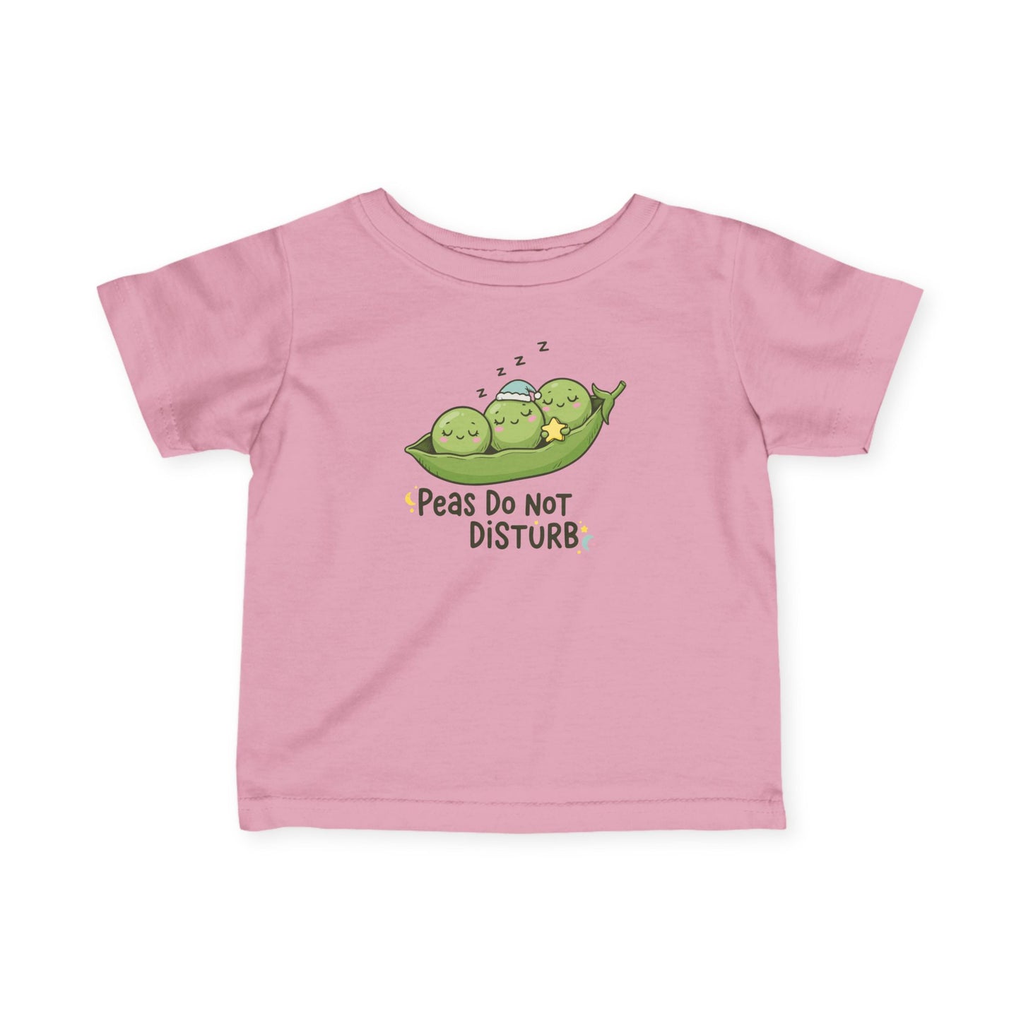 "Peas Do Not Disturb" Infant Tee — Cute Sleeping Peas Baby Shirt