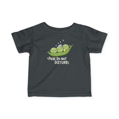 "Peas Do Not Disturb" Infant Tee — Cute Sleeping Peas Baby Shirt