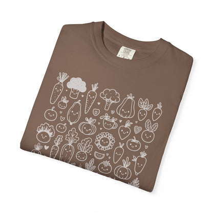 "Locally Grown: Plant Based & Good Taste" T-Shirt — Organic Vegan Farmer Garden Tee