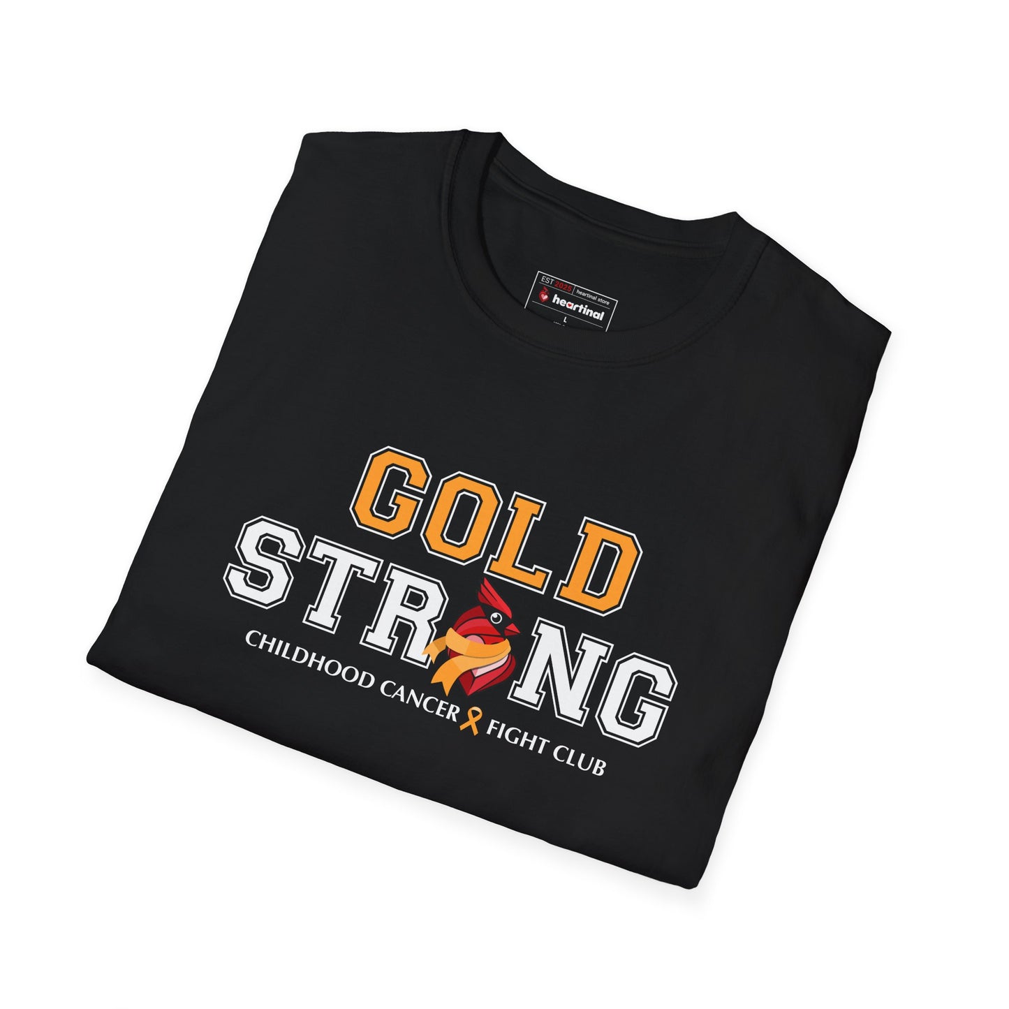Gold Strong - Childhood Cancer Awareness T-Shirt