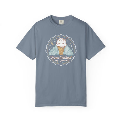Sweet Dreams Ice Cream T-Shirt — Cute Pastel Dessert Graphic Tee