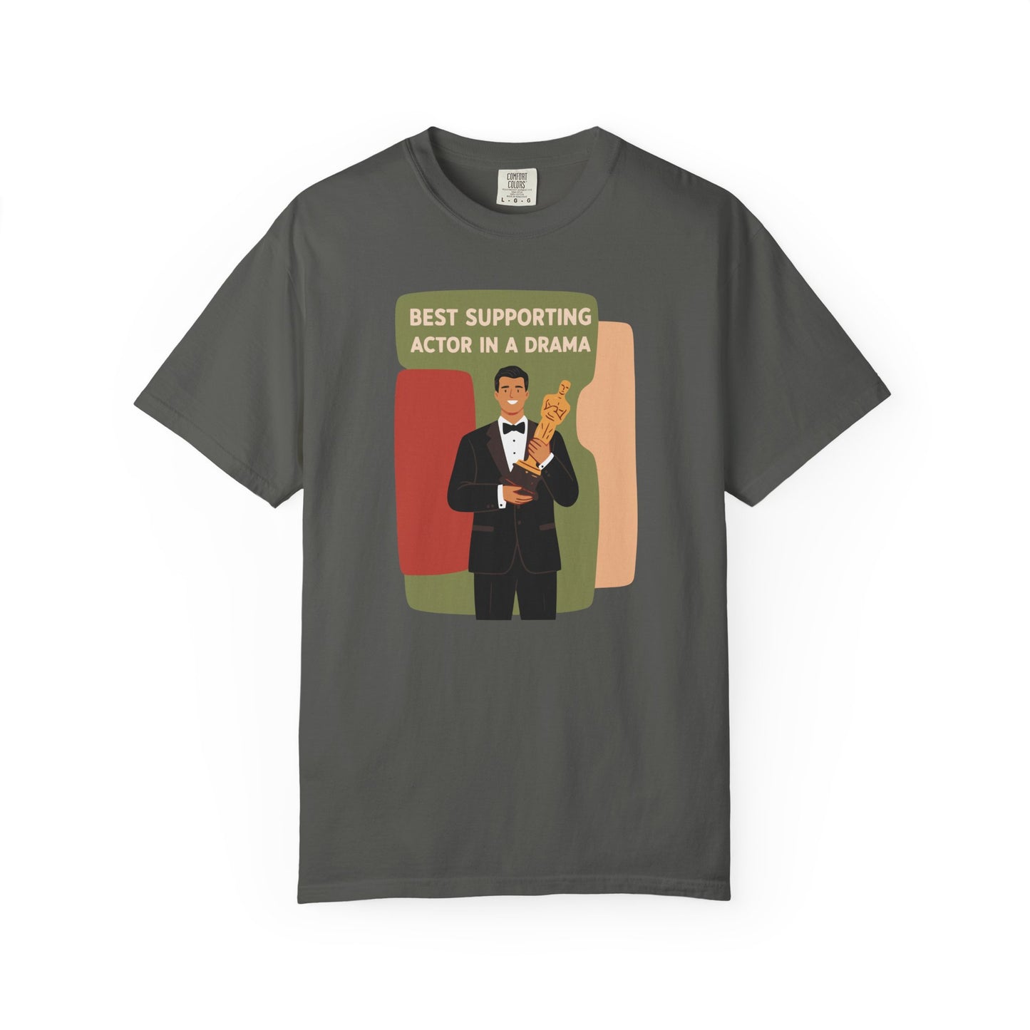 "Best Supporting Actor in a Drama" Couples Tee — Funny Award Winner Graphic T-Shirt