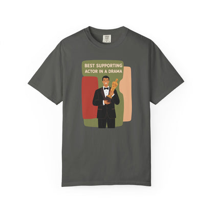 "Best Supporting Actor in a Drama" Couples Tee — Funny Award Winner Graphic T-Shirt