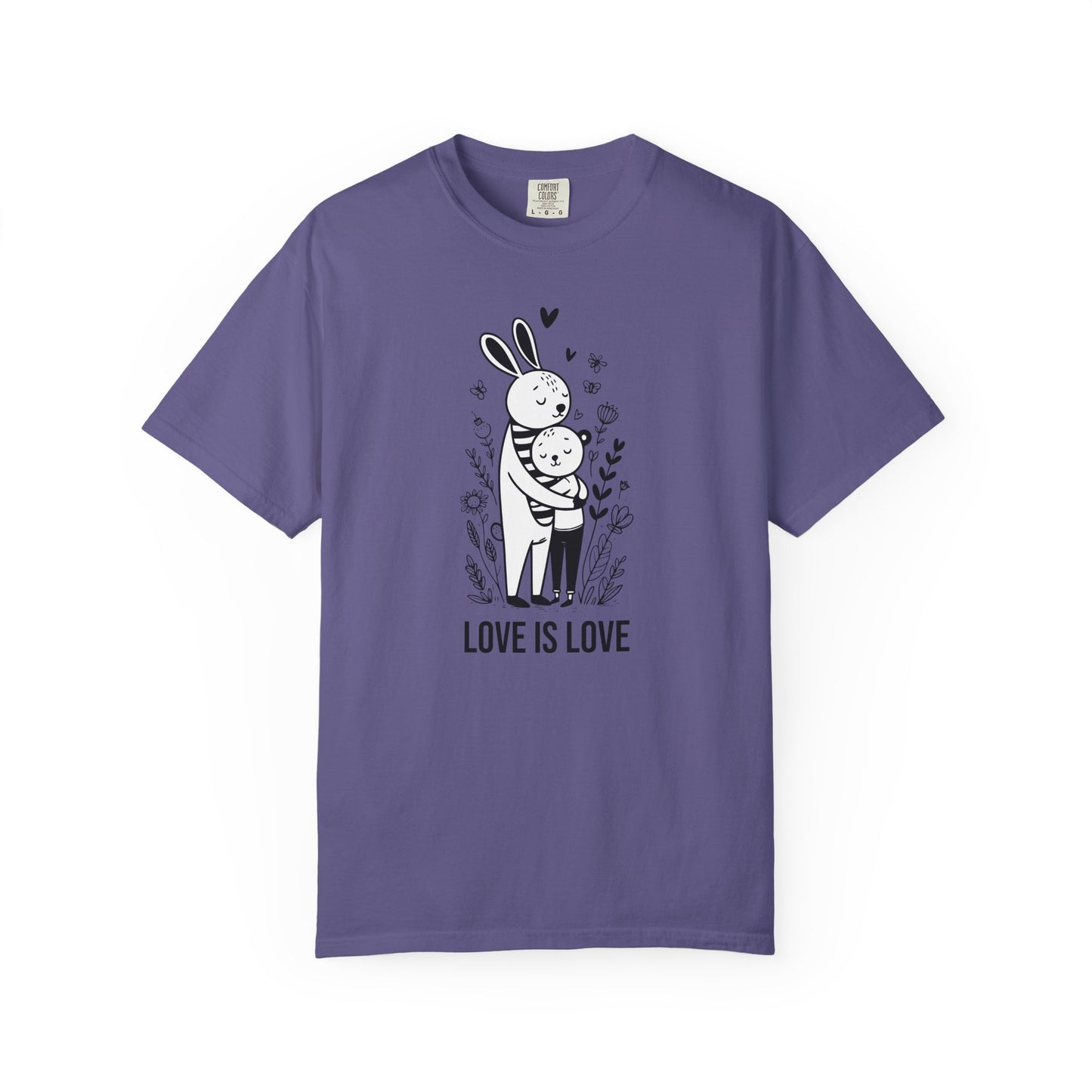 Love Is Love T-Shirt — Cute Unlimited Universal Love Illustration Tee