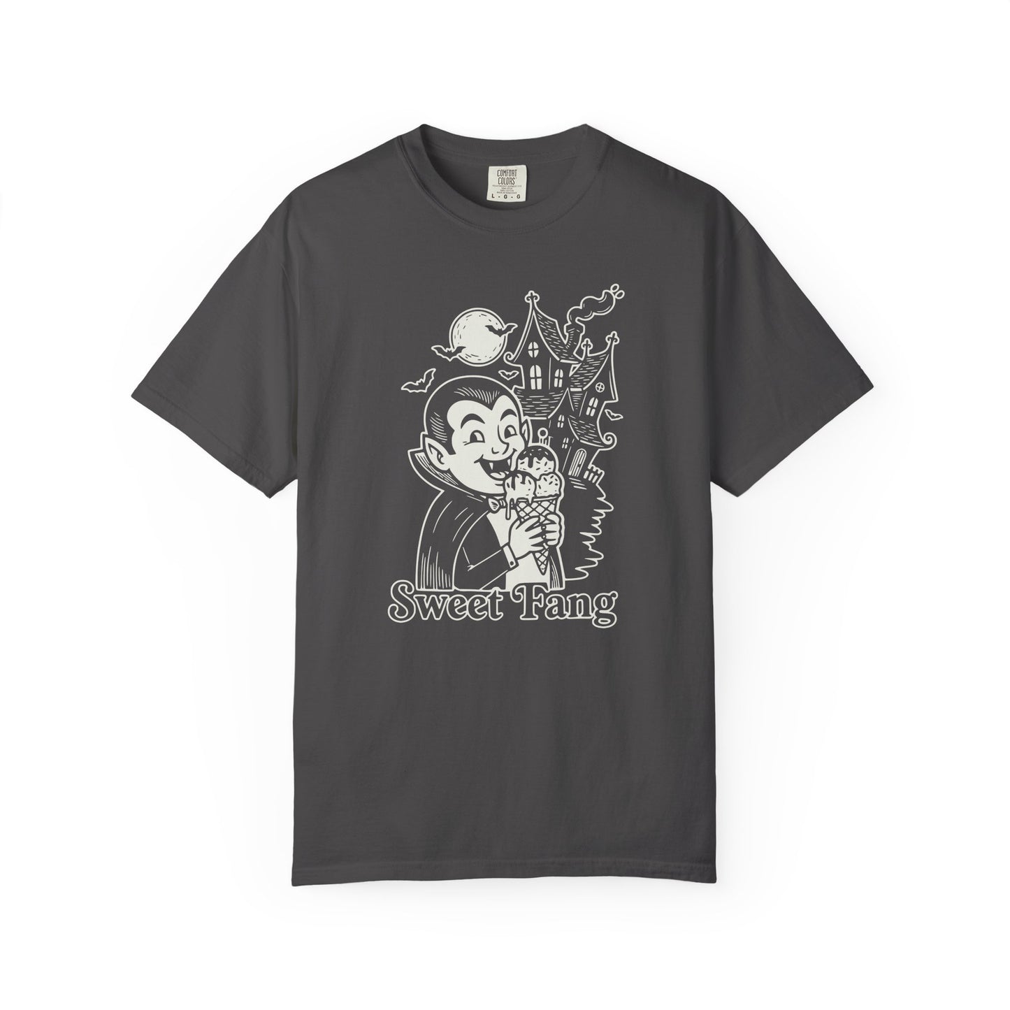 "Sweet Fang" Vampire Ice Cream Tee —  Halloween Graphic T-Shirt