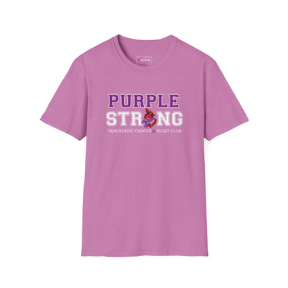 Purple Strong T-Shirt — Pancreatic Cancer Awareness Support Tee