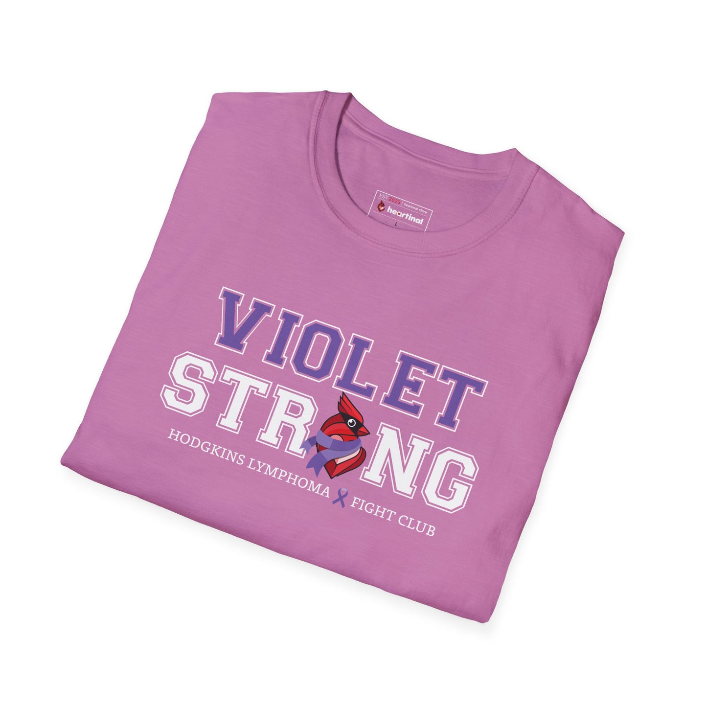 Violet Strong T-Shirt — Hodgkin's Lymphoma Cancer Awareness Tee