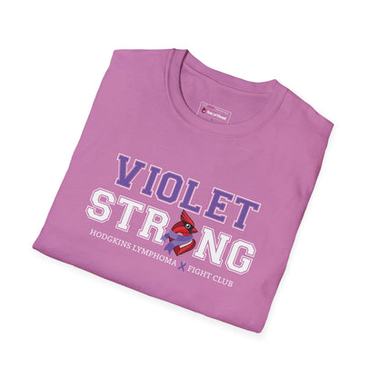 Violet Strong T-Shirt — Hodgkin's Lymphoma Cancer Awareness Tee