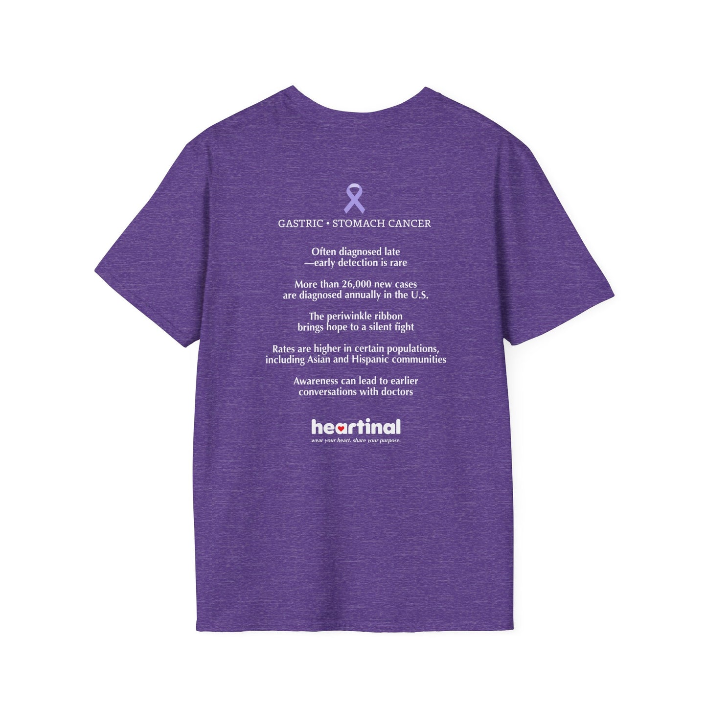 Periwinkle Strong - Stomach Cancer Awareness T-Shirt