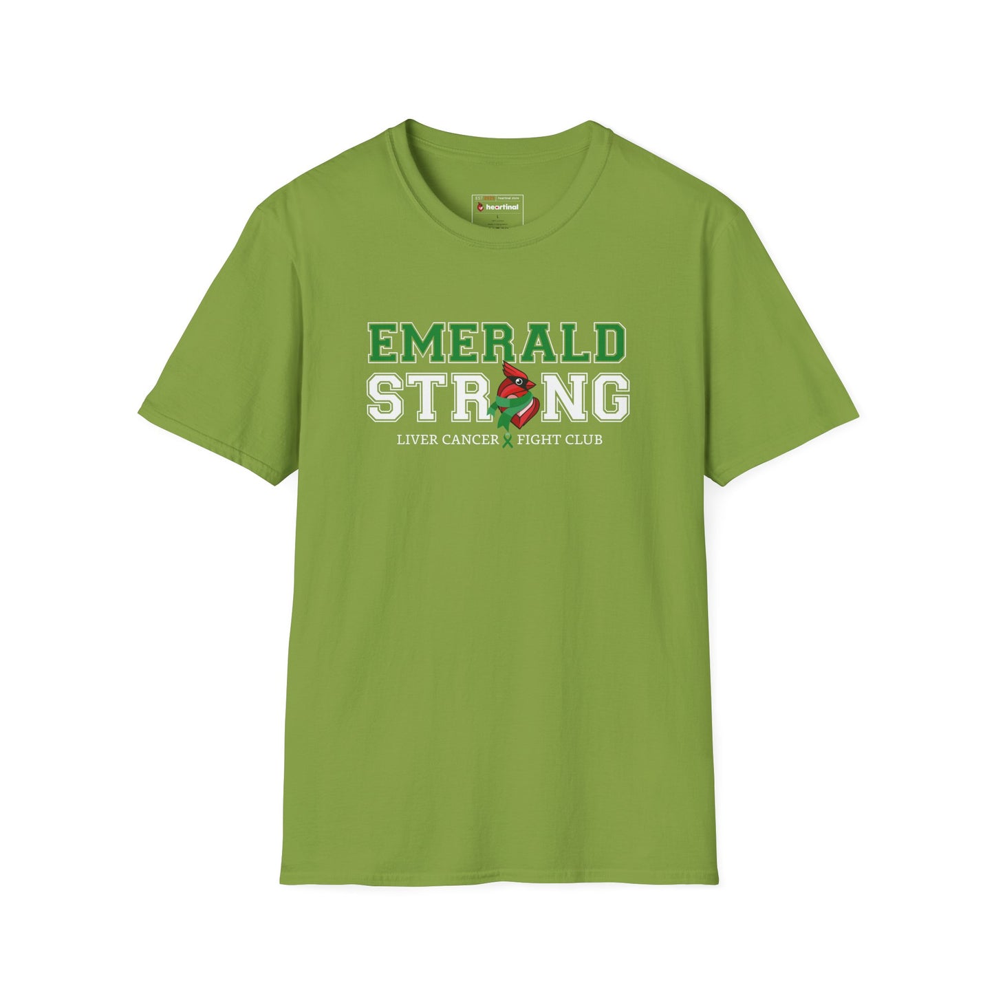Emerald Strong T-Shirt — Liver Cancer Fight Club Awareness Tee