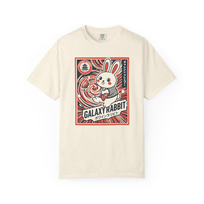 "Galaxy Rabbit" Milk Candy Graphic T-Shirt — Cute Japanese Anime Bunny Tee