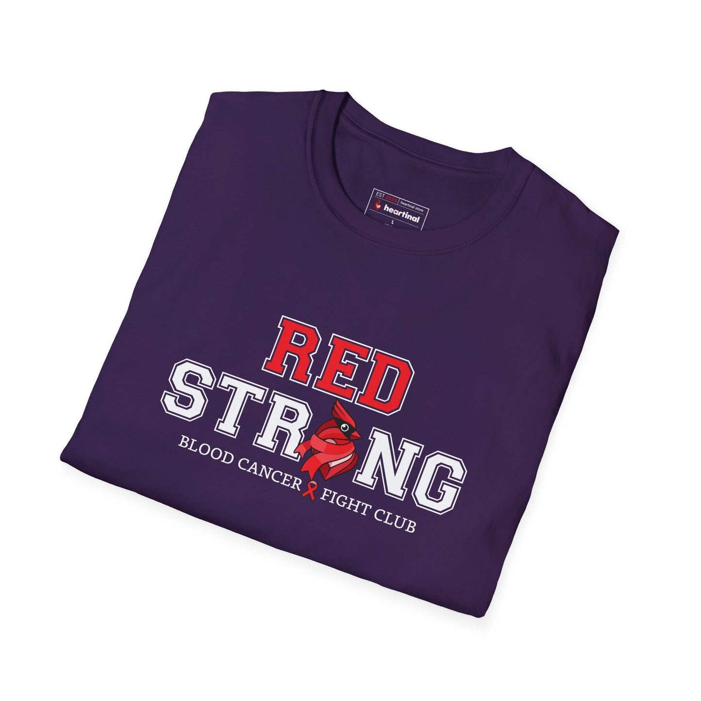 Red Strong T-Shirt — Blood Cancer Fight Club Awareness Tee