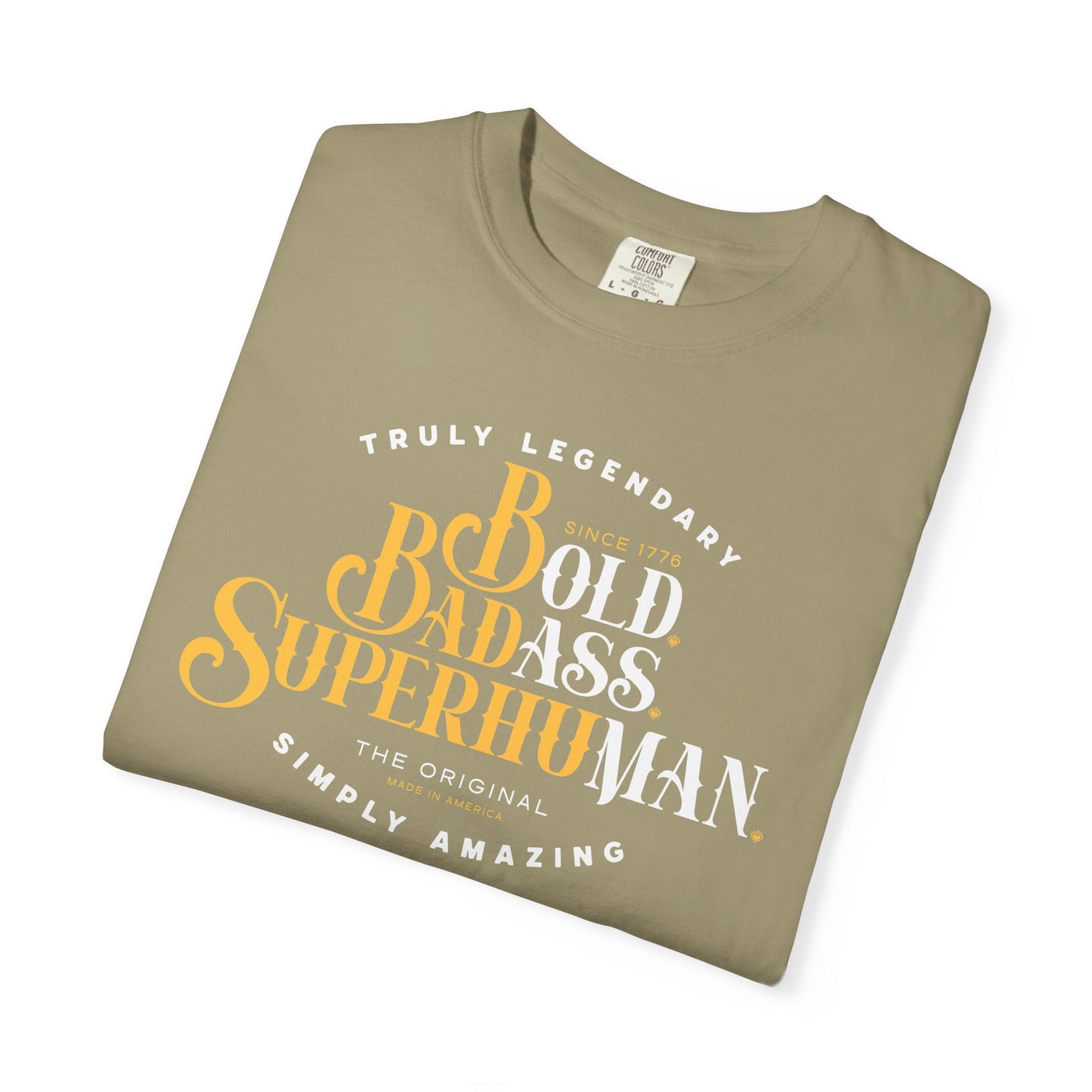 Old Ass Man. Bold Badass Superhuman Graphic Tee — Motivational Vintage Style T-Shirt