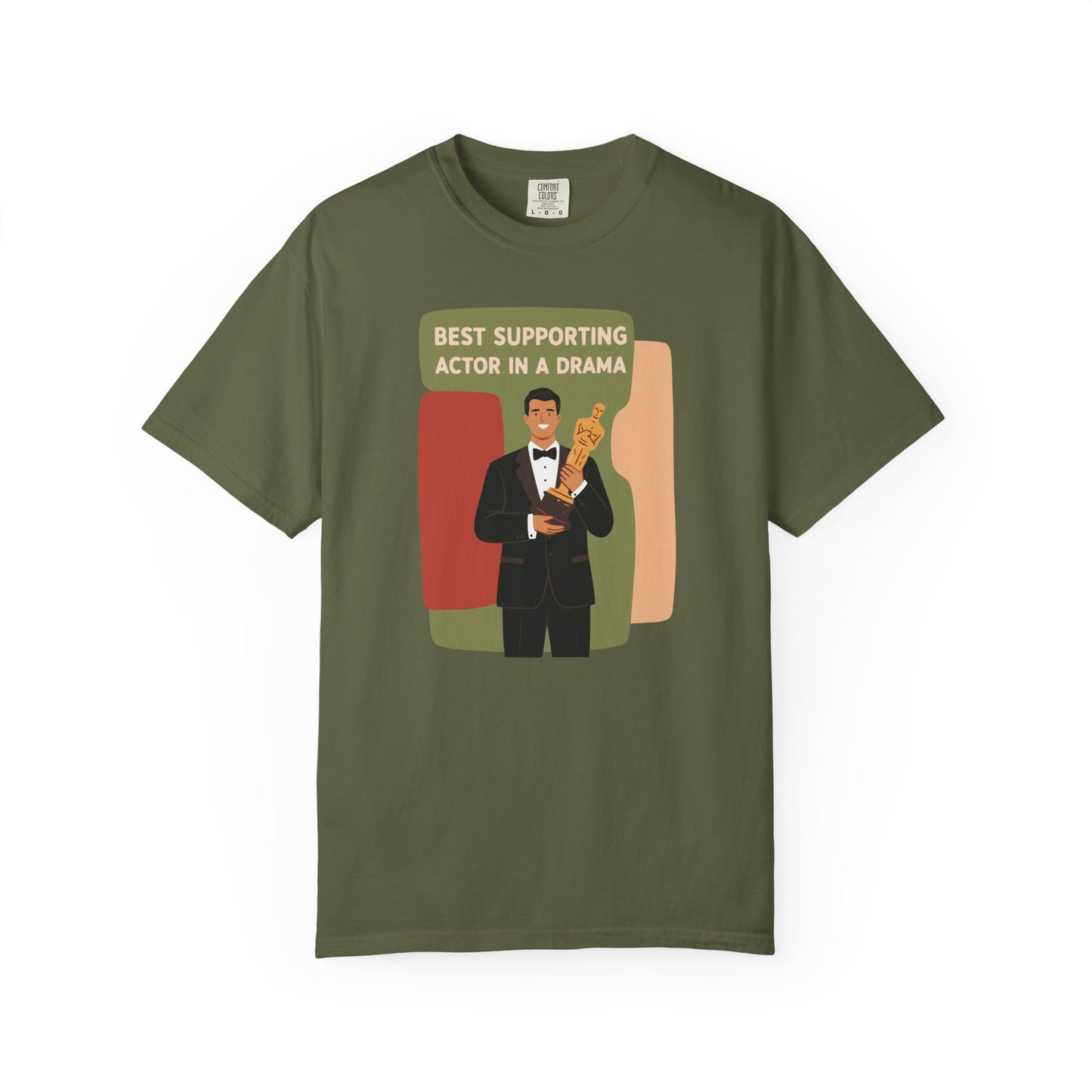 "Best Supporting Actor in a Drama" Couples Tee — Funny Award Winner Graphic T-Shirt