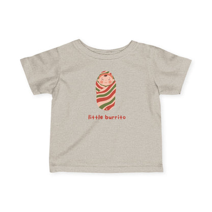 'Little Burrito' Infant Tee — Adorable Swaddle Baby Shirt