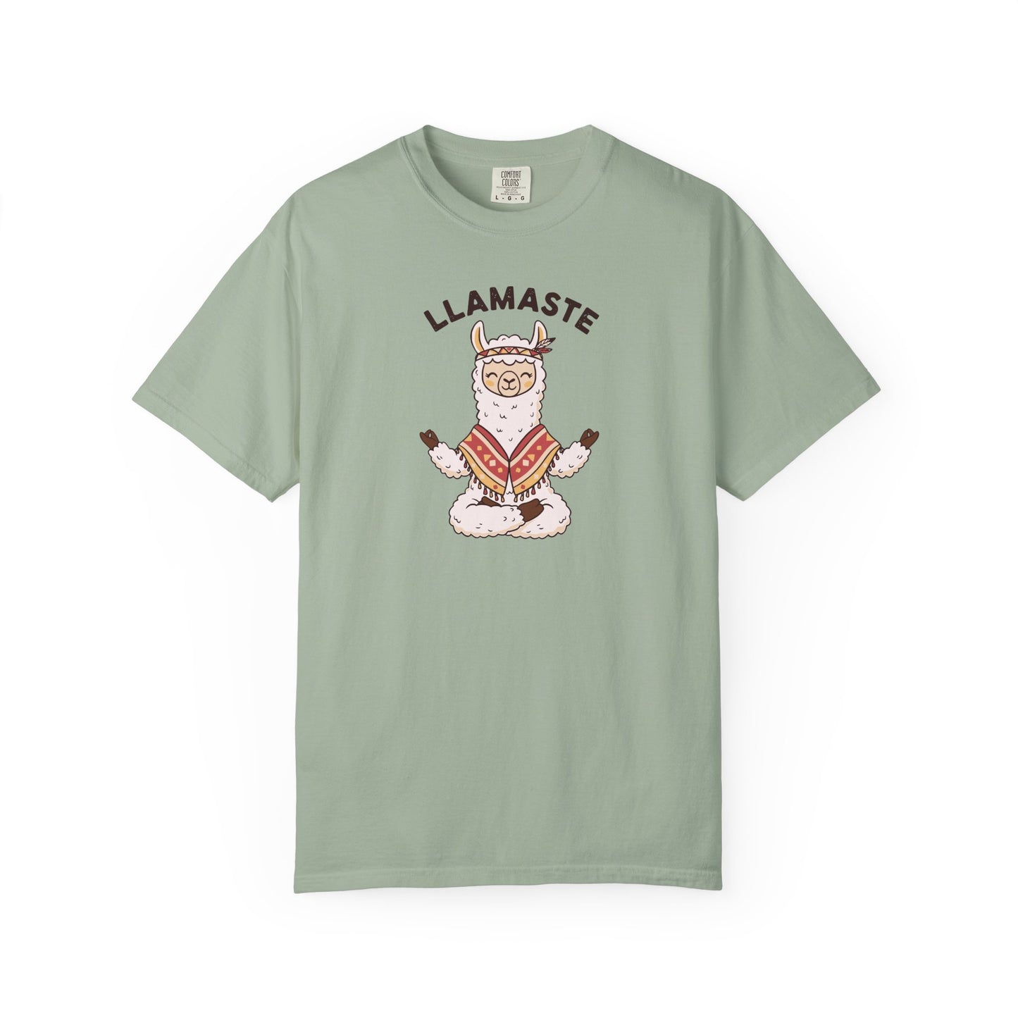 Llamaste Yoga Llama T-Shirt — Funny Meditation Unisex Tee