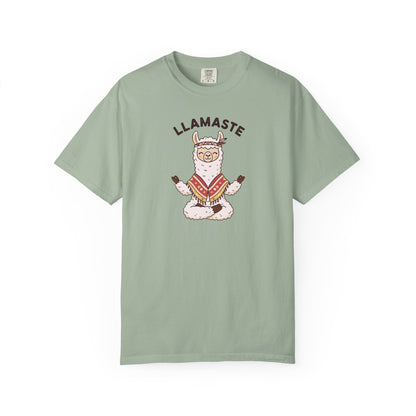 Llamaste Yoga Llama T-Shirt — Funny Meditation Unisex Tee
