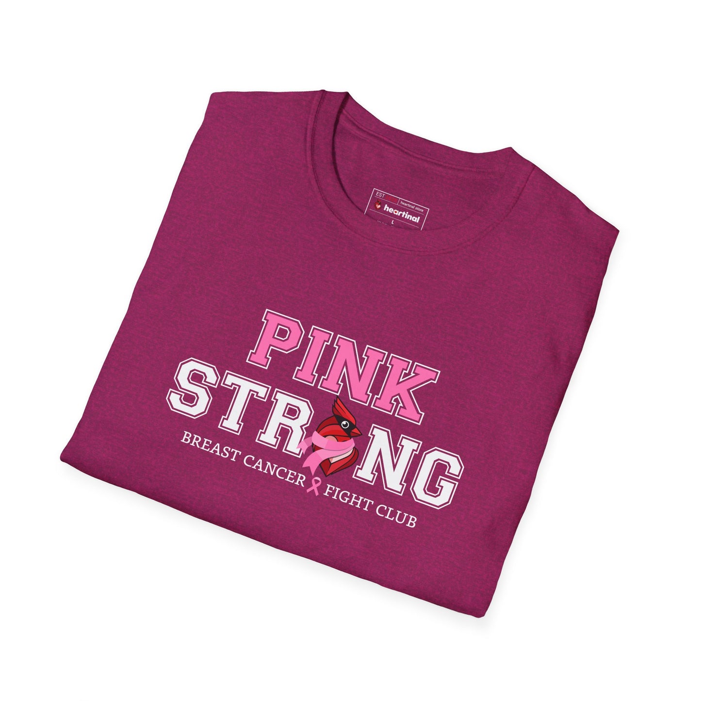 Pink Strong T-Shirt — Breast Cancer Fight Club Awareness Tee