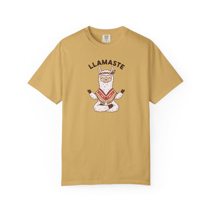 Llamaste Yoga Llama T-Shirt — Funny Meditation Unisex Tee