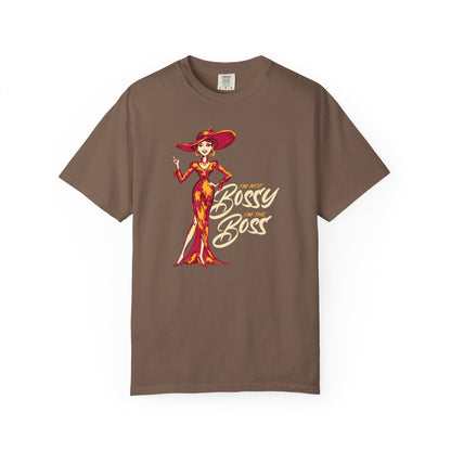 "I'm not Bossy, I'm the Boss" Graphic T-Shirt — Vintage Glam Lady Fashion Tee