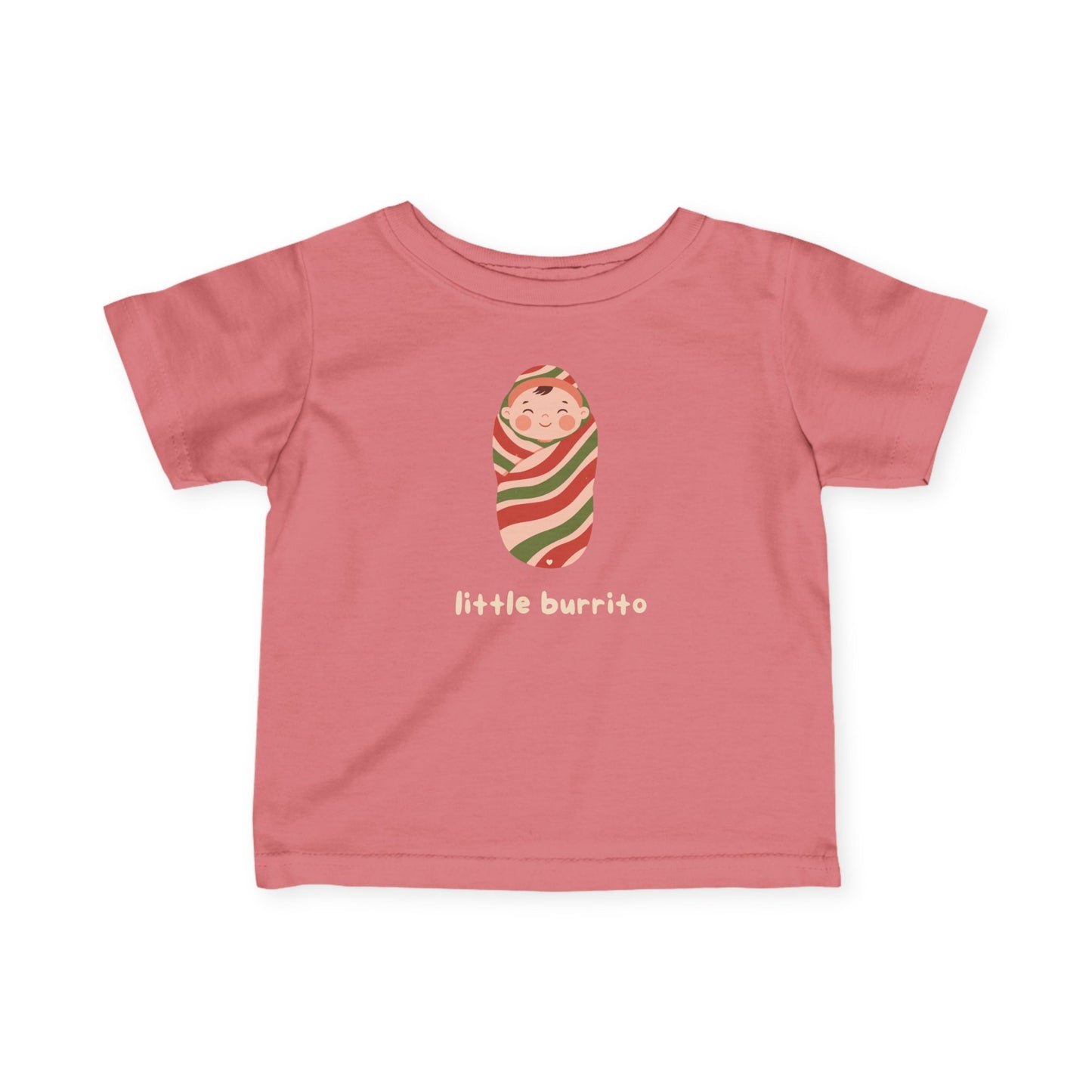 'Little Burrito' Infant Tee — Adorable Swaddle Baby Shirt