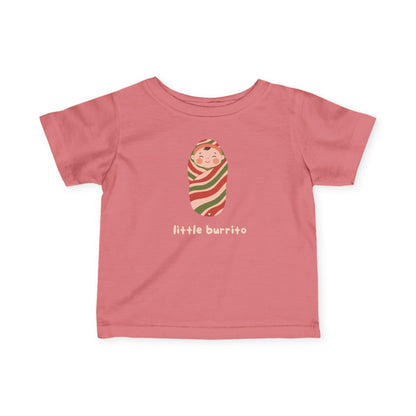 'Little Burrito' Infant Tee — Adorable Swaddle Baby Shirt